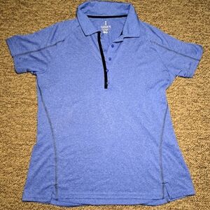 Elevate Blue Polo Shirt. Light Weight Classic Golf Look
